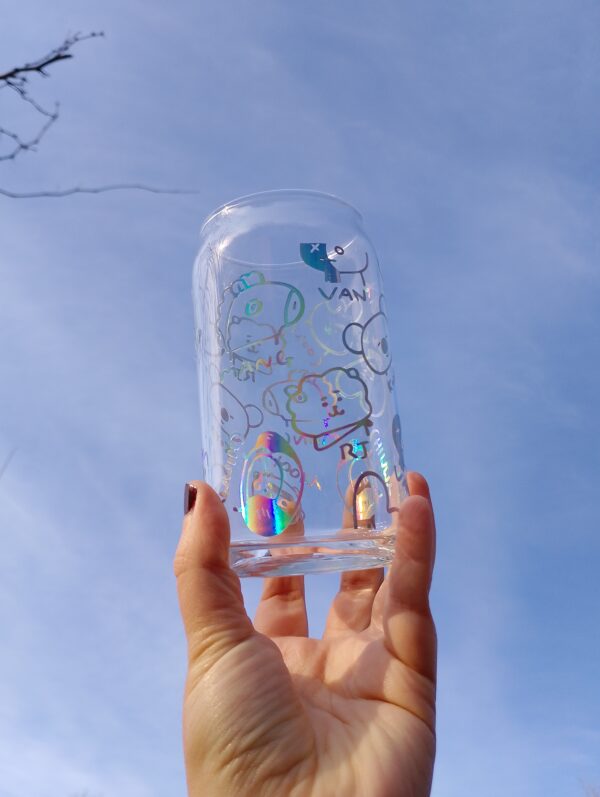 Vaso BT21 lineas - BTS