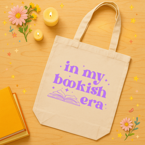 Tote "in my bookish era"