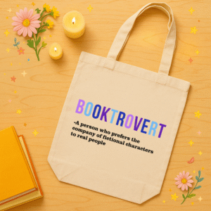Tote bag Booktrovert